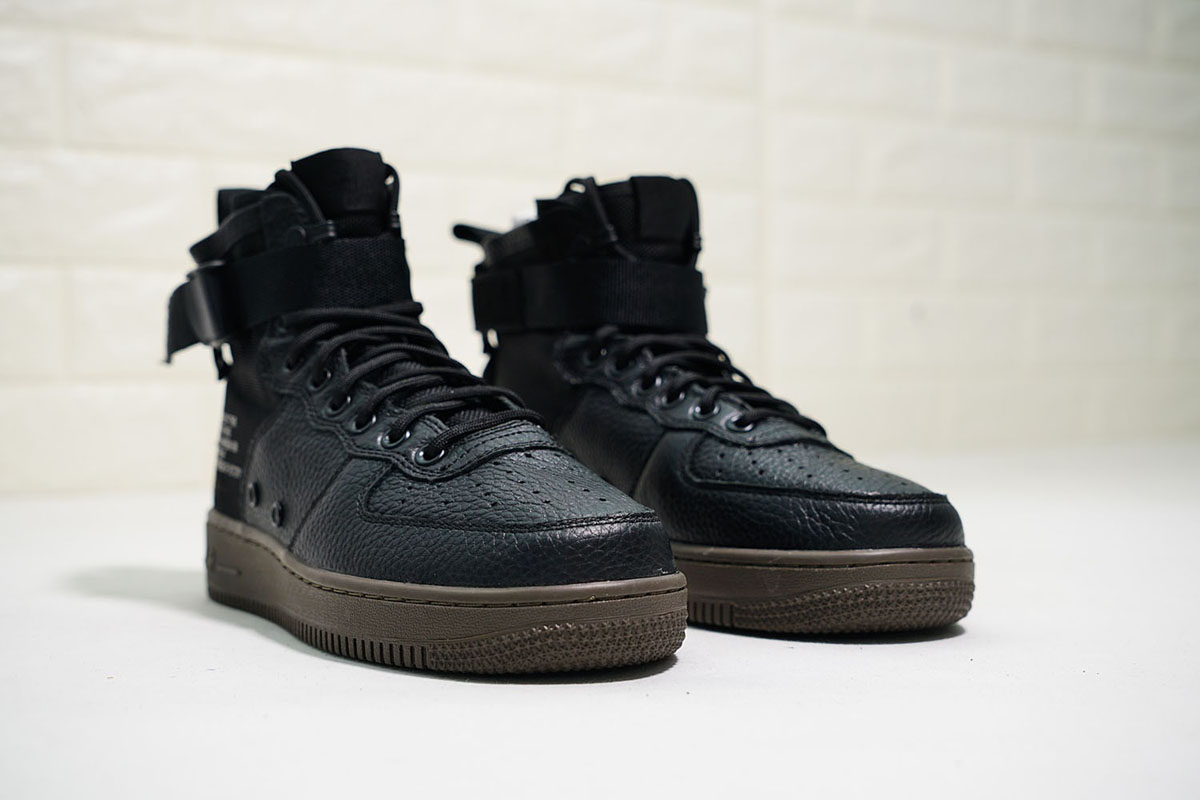 Nike SF-AF1 Mid Black Cargo Khaki 917753-002