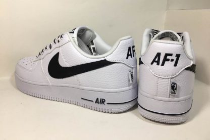 Air Force 1 07 Low Nike NBA Pack White Black heel