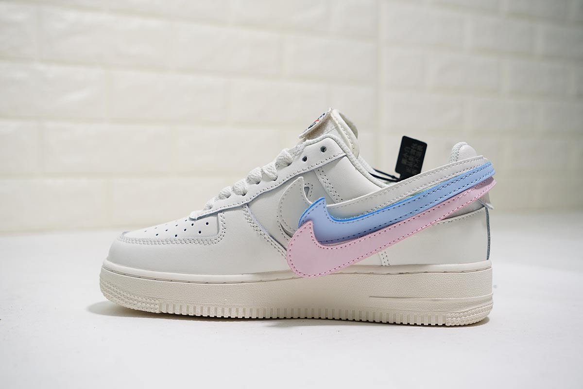 air force 1 cream swoosh pack