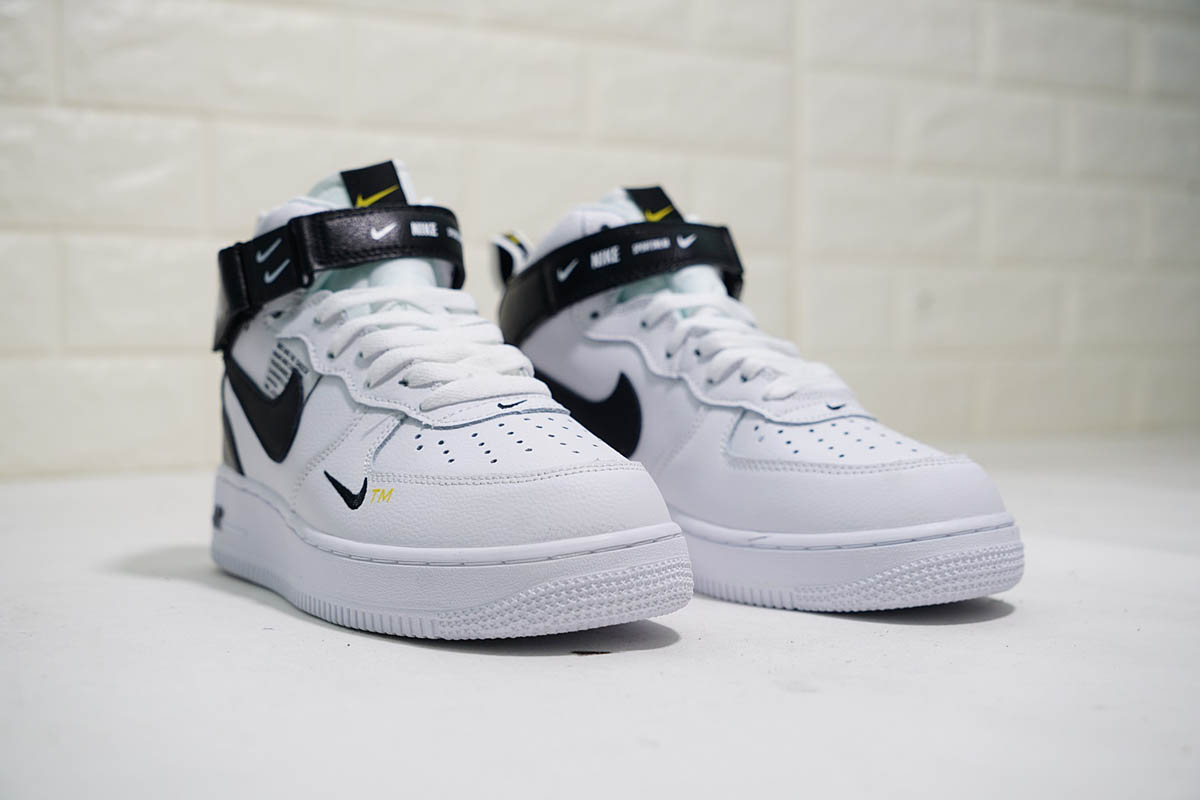 nike air force 1 07 mid utility pack white/black