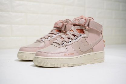 Nike Air Force 1 High Utility Soft pink Rose gold SHOES