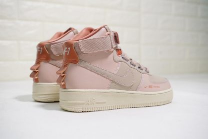 Nike Air Force 1 High Utility Soft pink Rose gold sneaker