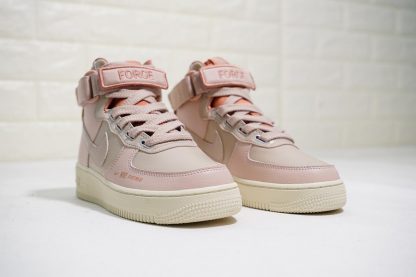 Nike Air Force 1 High Utility Soft pink Rose gold toe