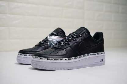 Nike Air Force 1 Low Ribbon Pack In Black shoes