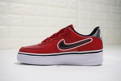 Nike Air Force 1 Sport Varsity Red Chicago Bulls swoosh