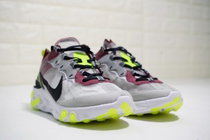 Nike React Element 87 Desert Sand Cool Grey toe