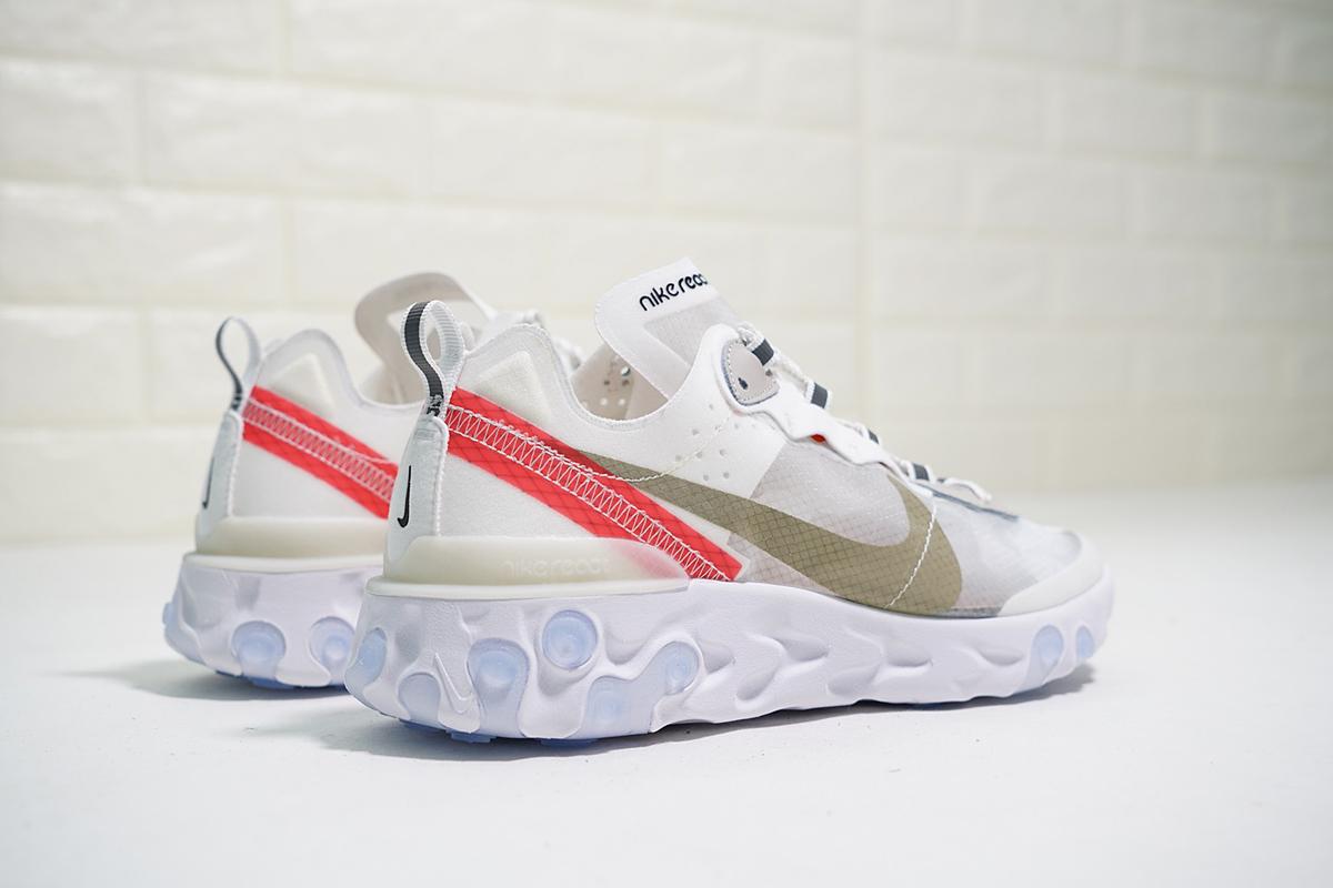 Nike React Element 87 Sail / Light Bone AQ1090-100