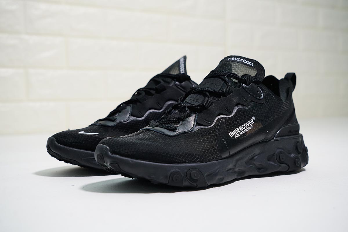 nike react element 87 triple black