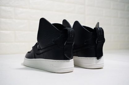 PSNY Nike Air Force 1 High Black heel