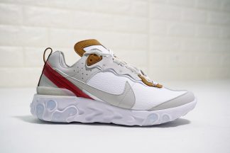 React Element 87 Leather White Wolf Grey