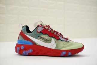 Undercover x Nike React Element 87 Red Green Blue