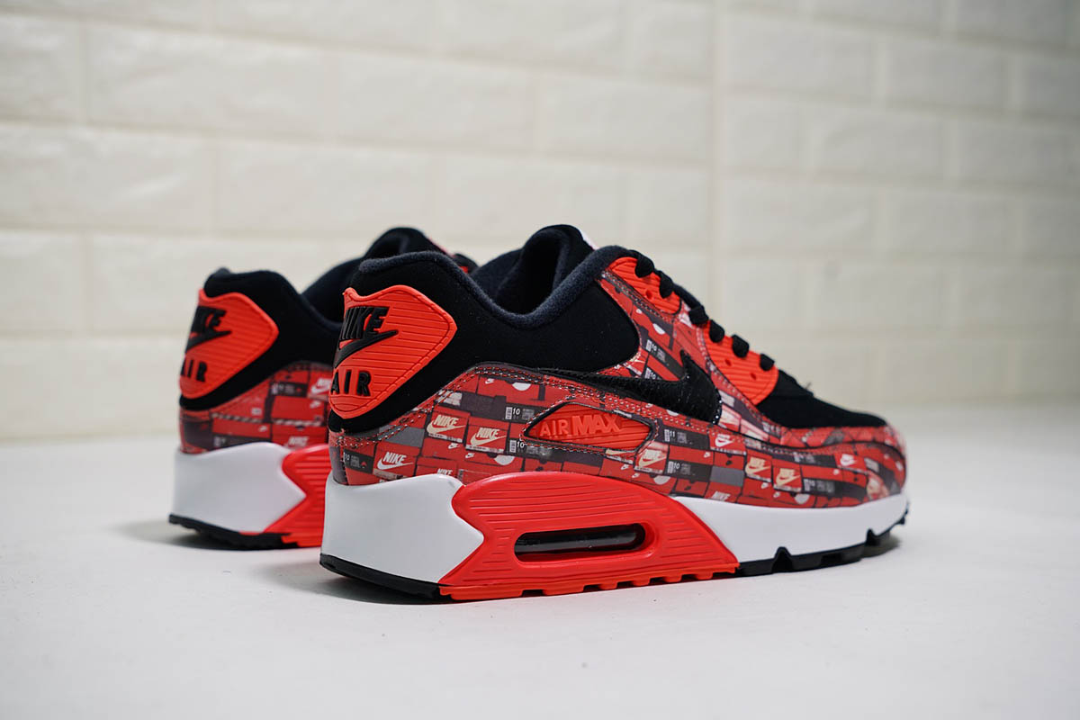 Nike Air Max 90 Print “We Love Nike” Bright Crimson