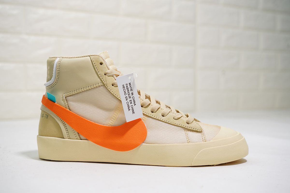 All Hallows Eve Off White X Nike Blazer Mid Spooky Pack Orange