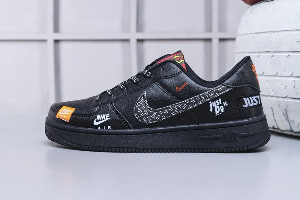 nike air force jdi black