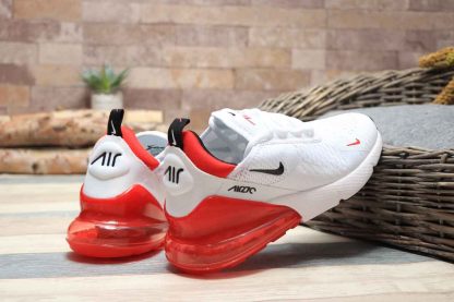 Nike Air Max 270 White University Red Chicago Bulls Mens