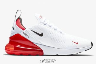 Women Nike Air Max 270 White University Red