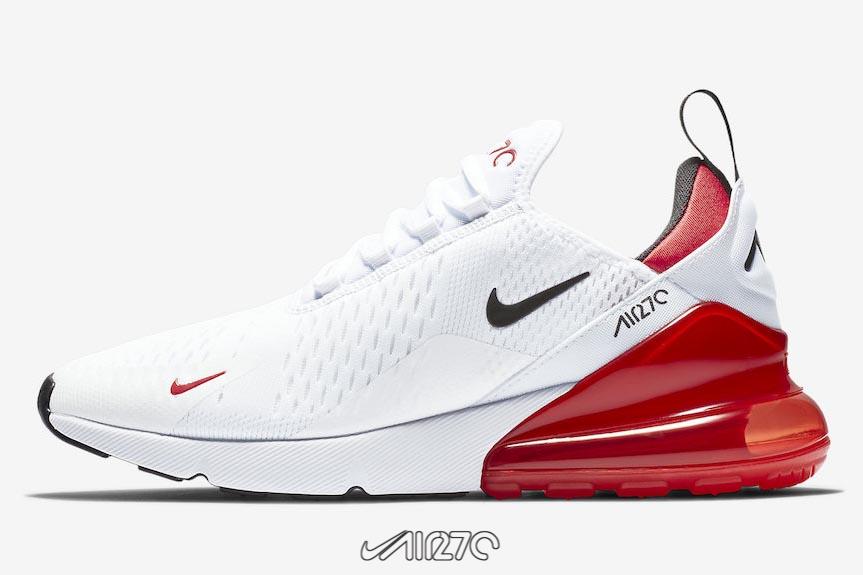 white red nike air max