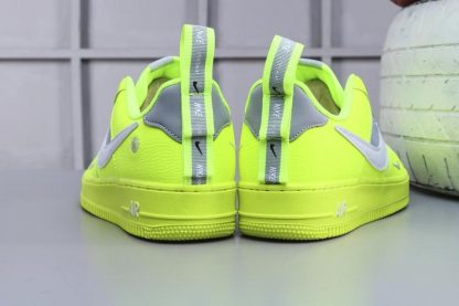 girls Nike Air Force 1 '07 L.v.8 Utility Volt Wolf Grey