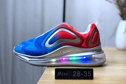 GS Nike Air Max 720 Blue Red northern lights