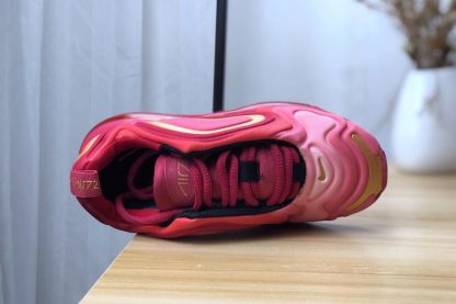 Kids Air Max 720 Burgundy Gold sneaker