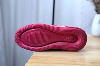 Kids Air Max 720 Burgundy Gold sole