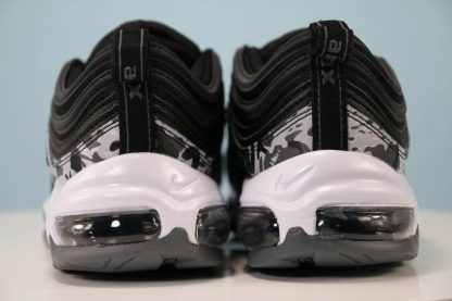 Air Max 97 Black Camouflage Prints heel