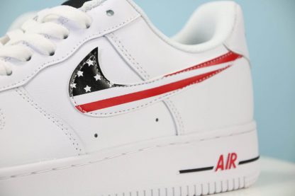 Nike Air Force 1 Low White USA Flag Swoosh for sale