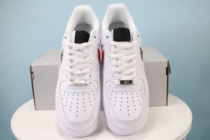 Nike Air Force 1 Low White USA Flag Swoosh front