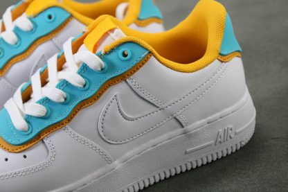 Nike WMNS Air Force 1 Low SE Peach-sky Blue DETAIL