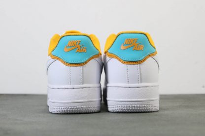 Nike WMNS Air Force 1 Low SE Peach-sky Blue heel