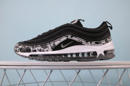 WMNS Nike Air Max 97 Black Camouflage Prints Shoes