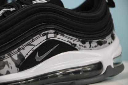 WMNS Nike Air Max 97 Black Camouflage Prints swoosh