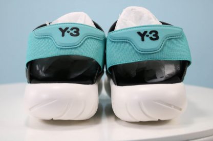 Y-3 Yohji Yamamoto X Adidas Sandal Black Green heel