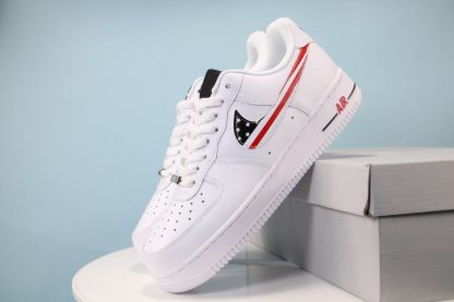 shop Nike Air Force 1 Low White USA Flag Swoosh