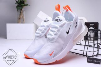 2019 Summer Nike Air Max 270 White Orange