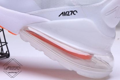 2019 Summer Nike Air Max 270 White Orange air unit