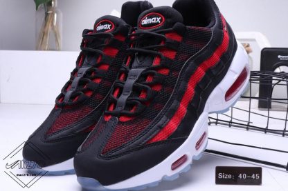 Black University Red Nike Air Max 95 Essentia shoes