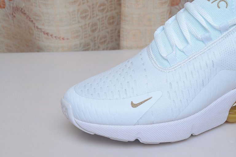 air 270 white and gold