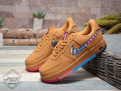 Nike Air force 1 Low Wheat with Parra swoosh