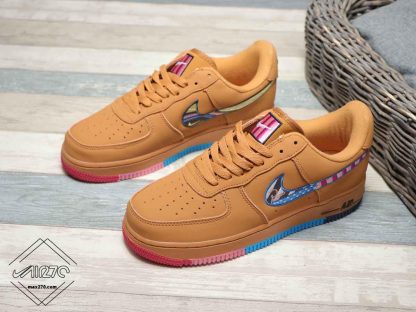 Nike Air force 1 Low Wheat with Parra swoosh shoes