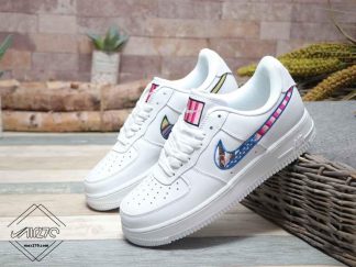 Parra Swoosh Nike Air Force 1 Low in White