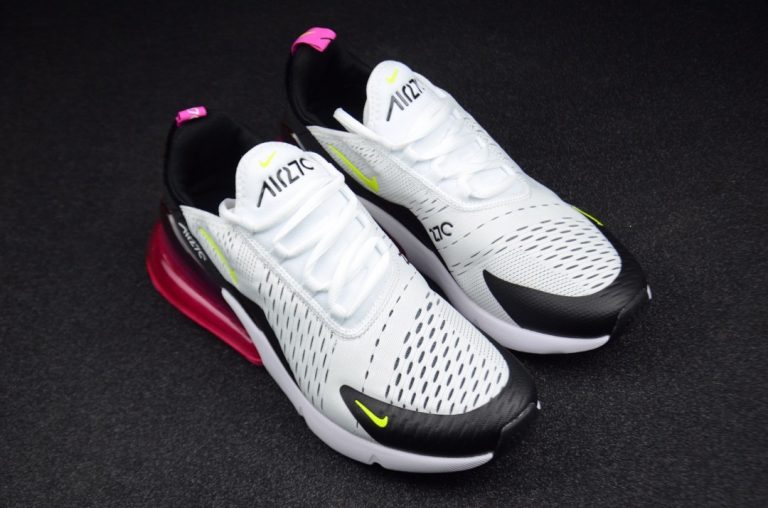 Nike Air Max 270 Black Volt Fuchsia AH8050-109 2019 Shoes