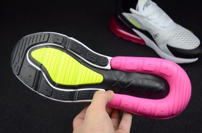 Max 270 White Black Volt Fuchsia AH8050-109 sole