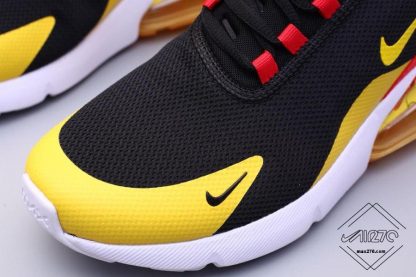 Mens Air Max 270 Black Yellow with Flower toe