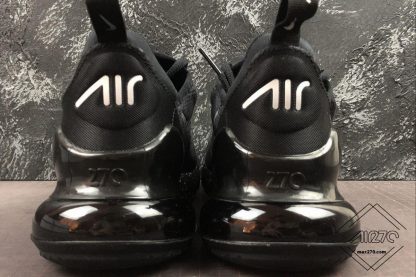Nike Air Max 270 Black White heel