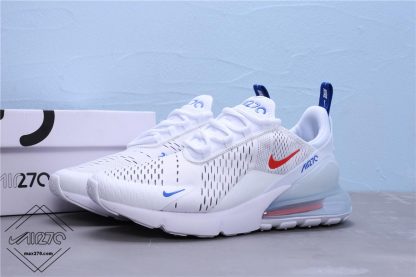 Nike Air Max 270 White Royal Red