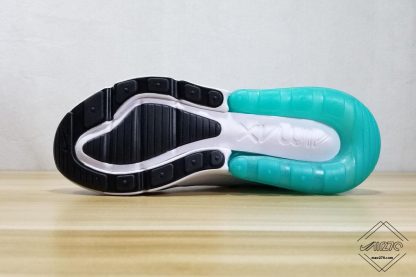 GS Air Max 270 Platinum Hyper Jade sole