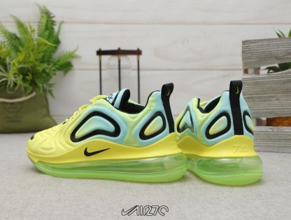 Nike Air Max 720 Volt Bordeaux Volt Glow Black side