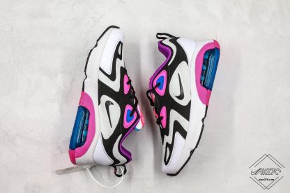 Air Max 200 White Hyper Pink shoes