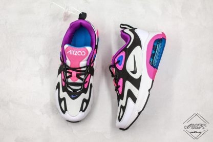 Air Max 200 White Hyper Pink sneaker